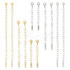 Brass Heart Link Chain Extender FIND-CA00001-1
