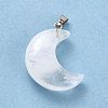 Natural Quartz Crystal Pendants G-Z022-02J-2