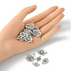 20Pcs 4 Styles Tibetan Style Zinc Alloy Connector Charms FIND-YW0003-08-4