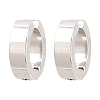 201 Stainless Steel Cuff Earrings EJEW-T056-01P-05-4