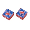 Printed Handmade Porcelain Beads PORC-G016-04L-2