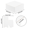 Foldable Cardboard Paper Jewelry Boxes CON-PH0001-78-2