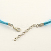 Multi-strand Necklace Cord for Jewelry Making NJEW-R218-M-4