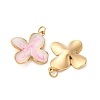 304 Stainless Steel Enamel Pendants STAS-U061-38G-2