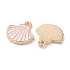 Alloy Enamel Pendants ENAM-O001-02C-G-2