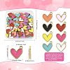 66Pcs Alloy Enamel Charms ENAM-FS0004-25-3