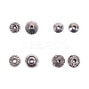 Tibetan Style Alloy Spacer Beads TIBEB-CJ0001-03-5