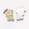 Alloy Enamel Pendants LS-EAP017Y-2-2
