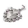 Non-Tarnish 304 Stainless Steel Pendants STAS-L081-036P-2