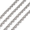 Tarnish Resistant 304 Stainless Steel Rolo Chains STAS-O076-16-1
