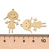 201 Stainless Steel Pendants STAS-I364-11G-3