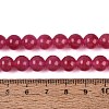 Natural Quartz Beads Strands G-T129-01-8mm-5