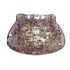 Cat Natural Amethyst Plate with Paillette DJEW-PW0014-03H-1