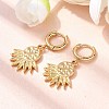 304 Stainless Steel Hoop Earrings EJEW-P329-01A-G-2