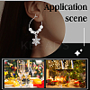 304 Stainless Steel Wine Glass Charms Rings STAS-UN0001-49P-6