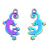 Ion Plating(IP) 201 Stainless Steel Pendants LS-X-STAS-N098-088M-1