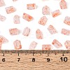 Transparent Spray Painted Glass Seed Beads SEED-L011-10A-13-4