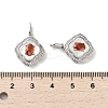 Brass Micro Pave Cubic Zirconia Pendants KK-P260-20P-3