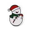 Christmas Theme Zinc Alloy Enamel Pin Brooch for Backpack Clothes LS-JEWE-R003-01EB-07-1