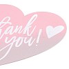 Coated Paper Thank You Greeting Card X1-DIY-F120-03A-3