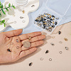 60Pcs 304 Stainless Steel Lobster Claw Clasps STAS-TA0001-46B-6
