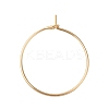 316L Surgical Stainless Steel Hoop Earring Findings STAS-G229-07G-05A-2