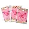 10Pcs Rectangle with Butterfly Pattern Paper Gift Bags CARB-TAC0002-04-3