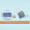 48Pcs 6 Color Tibetan Style Alloy Charms FIND-SC0002-12-7