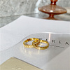 304 Stainless Steel Finger Rings for Women FS-WGDEA2D-05-2