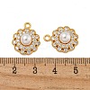 Brass Micro Pave Cubic Zirconia Pendants KK-U036-06G-3