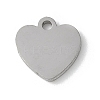 304 Stainless Steel Stamping Blank Tag Charms LS-STAS-E501-02P-1