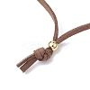 Crystal Holder Cage Necklaces NJEW-JN04586-01-6