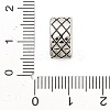 304 Stainless Steel Steel Slide Charms STAS-A130-07AS-3