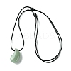 Natural & Synthetic Gemstone Pendant Necklaces NJEW-C046-03-3