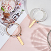 Iron Rhinestone Multi-strand Bracelets BJEW-DR00007-3