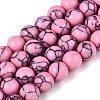Synthetic Turquoise Beads Strands G-N364-07A-01-2