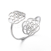 304 Stainless Steel Open Rings for Women RJEW-S240-02P-1