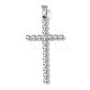 Non-Tarnish 304 Stainless Steel Pendants STAS-G279-06B-P-1