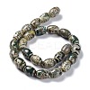 Tibetan Style dZi Beads Strands TDZI-E005-01J-4