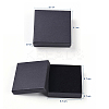 Kraft Cotton Filled Cardboard Paper Jewelry Set Boxes LS-X1-CBOX-G015-05-3