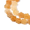 Natural Yellow Aventurine Beads Strands G-B138-C20-01-4