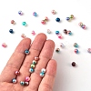 Rainbow ABS Plastic Imitation Pearl Beads OACR-YW0001-02B-4