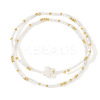 2Pcs Bohemian Glass Seed Beaded Stretch Bracelet Sets XM0961-3-1