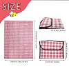 Portable Tartan Patern Non Woven Picnic Mat JX572C-01-2
