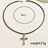 Retro Alloy Hip-hop Style Cross Pendant Necklaces LE7293-1-1