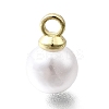 ABS Plastic Imitation Pearl Pendants FIND-H052-01C-04G-1