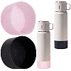 2Pcs 2 Colors Silicone Cup Sleeve AJEW-CP0003-77A-1