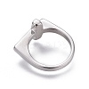 Tarnish Resistant 304 Stainless Steel Finger Rings RJEW-O032-12P-19mm-3