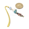 Japanese Style Maneki-neko Bookmark AJEW-JK00260-04-3
