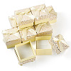 Bowknot Cardboard Paper Ring Gift Storage Boxes CON-TAC0001-16F-2